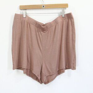 Skims Plus Size Pajama Shorts 2X New Women Lounge Sienna Stretchy pjs